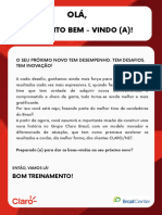 Carta Boas Vindas PaP