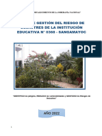 I.e.0368 - 2022-Plan de Gestión Del Riesgo