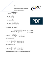 Límite y Continuidad