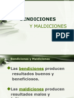 Bendiciones y Maldiciones