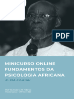 Ebook Fundamentos Da Psicologia Africana - Sankofa Instituto de Psicologia - Fu Kiau