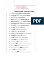 Tenses Worksheet