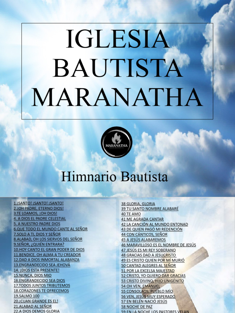 Himnario Bautista Diapositivas | PDF