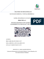 Práctica 2 Síntesis Por Reducción Química de Nanopartículas de Plata y Medición de Su Actividad Antimicrobiana