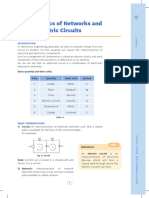 Basics of Networks and Electrical Systems Electrical