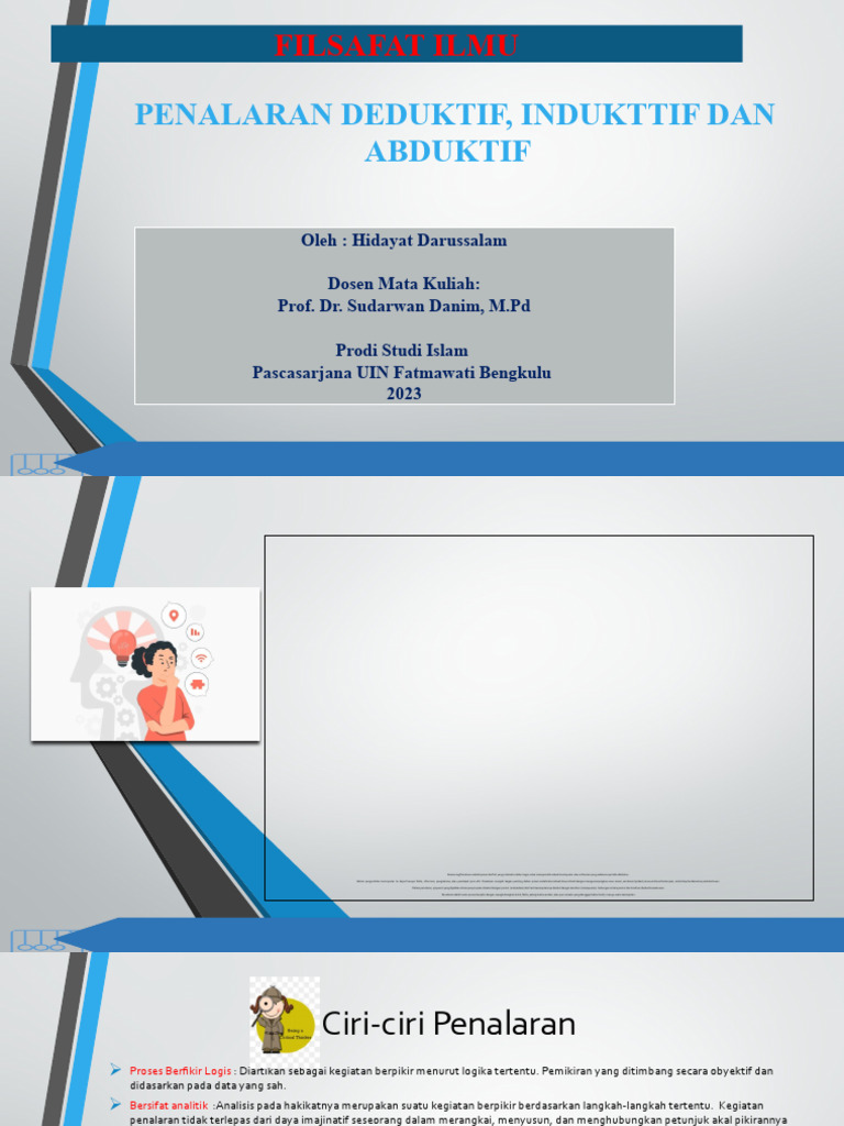 Penalaran Deduktif, Induktif, Abduktif | PDF