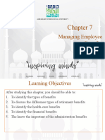 Chapter 7 Managing Employee Benefits