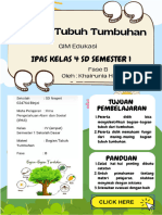 Bagian Tubuh Tumbuhan Kelas 4 SD