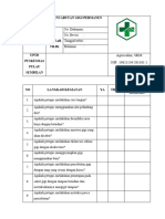 Daftar Tilik Pencabutan Gigi Permanen