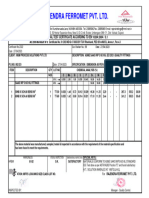 Rajendra Ferromet Pvt. LTD.: Material Test Certificate According To en 10204:2004 / 3.1