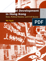 Political Development in Hong Kong - State, Political Society, and Civil Society