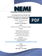 Principales Conceptos de Política Económica-Brasil