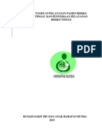Panduan Pelayanan Pasien Resiko Tinggi