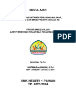 Modul Ajar Praktikum Ak - Jasa Dagang Manufaktur Dia