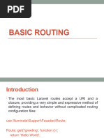 Basic Routing 1