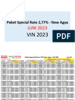 TAF - Special Rate 2,77% Agya Juni 23