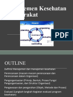 Materi Menejemen Kesehatan Masyarakat