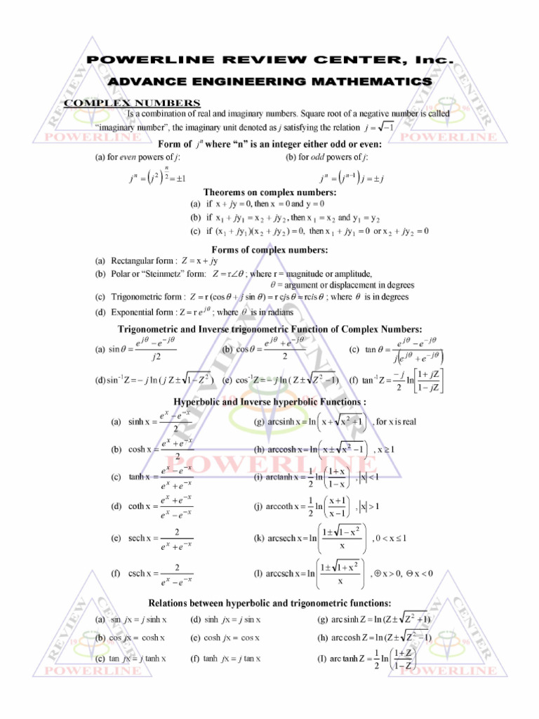 2 1 Advance Math And Vector Analysis Pdf