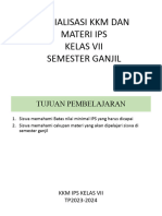 7 Pertemuan 1 Sosialisasi KKM Dan Materi Ips Kelas 7