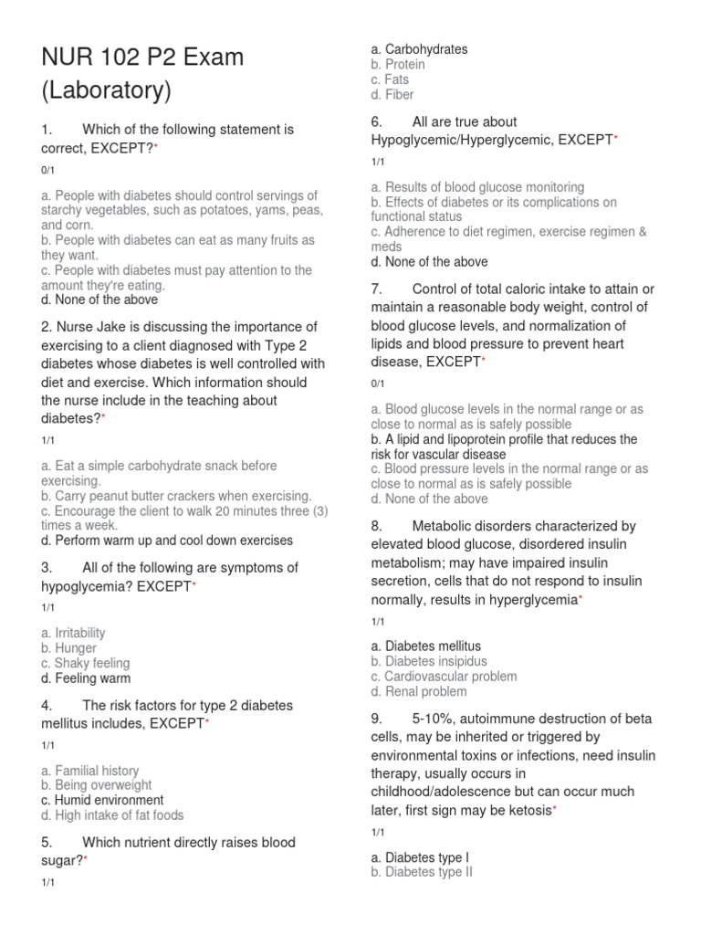 NUR 102 P2 Exam and HES005 p2 1.pdf-2 | PDF