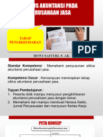 Siklus Akuntansi Perusahaan Jasa (Tahap Iktisar) Materi Ke-1 (19 Okt 23)