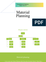 Material Planning CB