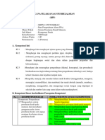 RPP Sistem Peredaran Darah Komponen Darah