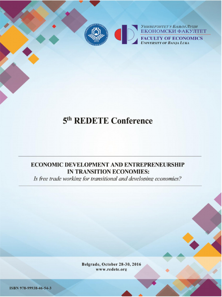 Economic Development And Entrepreneurship In Transition Economies