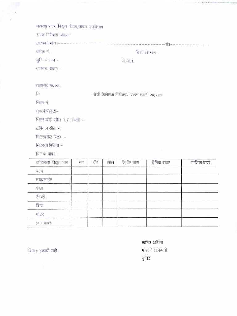 Blank Complaint Form - 2 | PDF