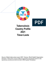 Timor Leste TB Profile 2021