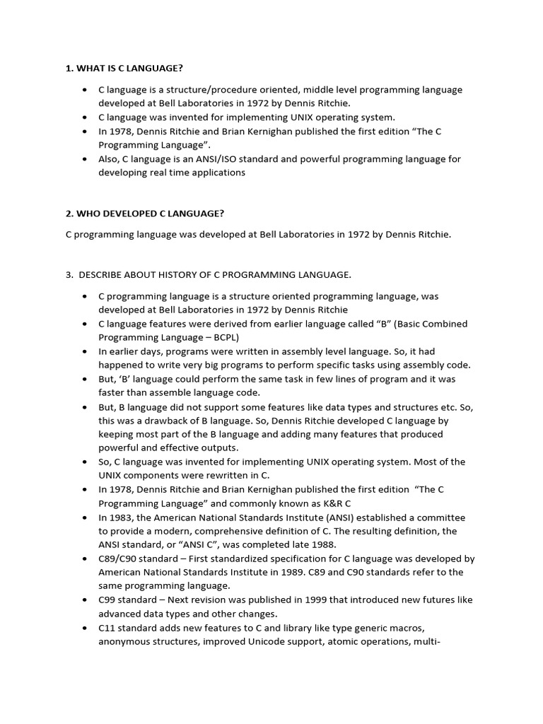 what-is-c-language-pdf