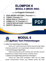 MKDK 4002 - Kelompok 6 (Materi Modul 6)