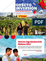 Brochure Pitahayas - 2da Etapa