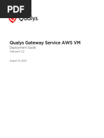 Qualys Gateway Service Deployment Guide