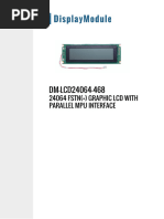 DM LCD24064 468 Datasheet