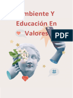 #1 Documento Ambiente Y Educacion en Valores - Principios, Filosofia, Objetivos y Caracteristicas de La Educ, Ambietal.
