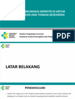 Kebijakan Imunisasi Hepatitis B Untuk Nakes - Adsos 23 Okt 2023