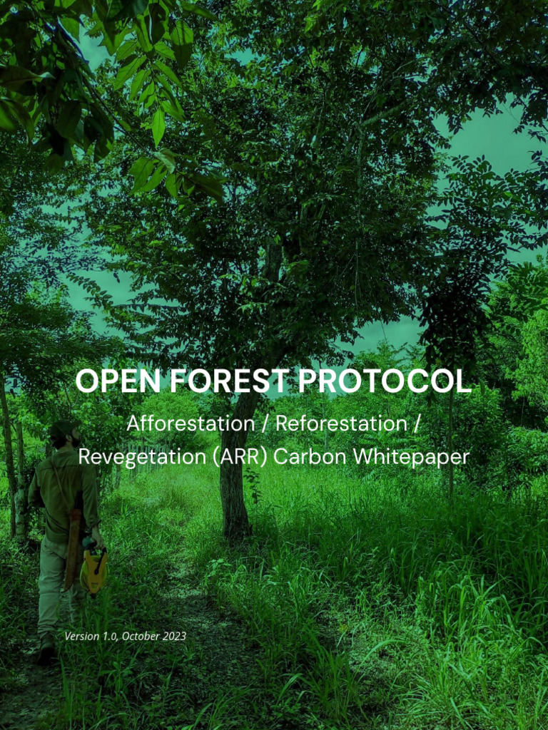 Open Forest Protocol Carbon Standard Guide | PDF | Clean Development ...