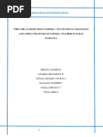 When Academe Meets Lgbtqia+: Challenges and Coping Mechanism of LGBT Teachers