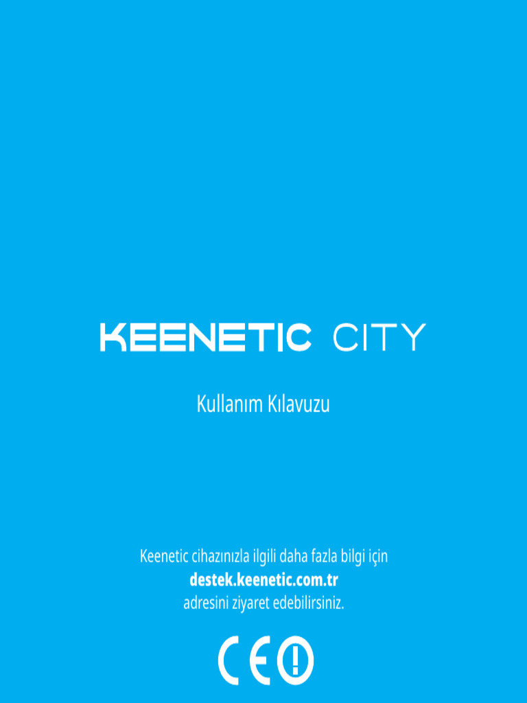 Keenetic City Türkçe Kılavuz Web | PDF