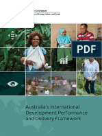 Australia International Development Performance and Delivery Framework