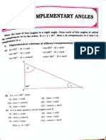 Complementary Angles