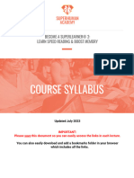 Course Syllabus - BSL (Udemy)
