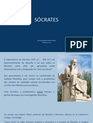 Filosofia (Completo), PDF, Sócrates