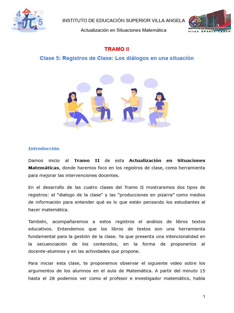 Clase 5 - Matematica | PDF | Crecimiento personal y profesional