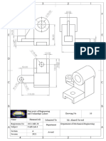 10 and Technology Lahore Submitted To Mr. Ahmed Naveed Department of Mechanical Engineering Drawing No University of Engineering