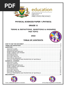 Fs 2022 p1 Phy Science T&D - Q&MG