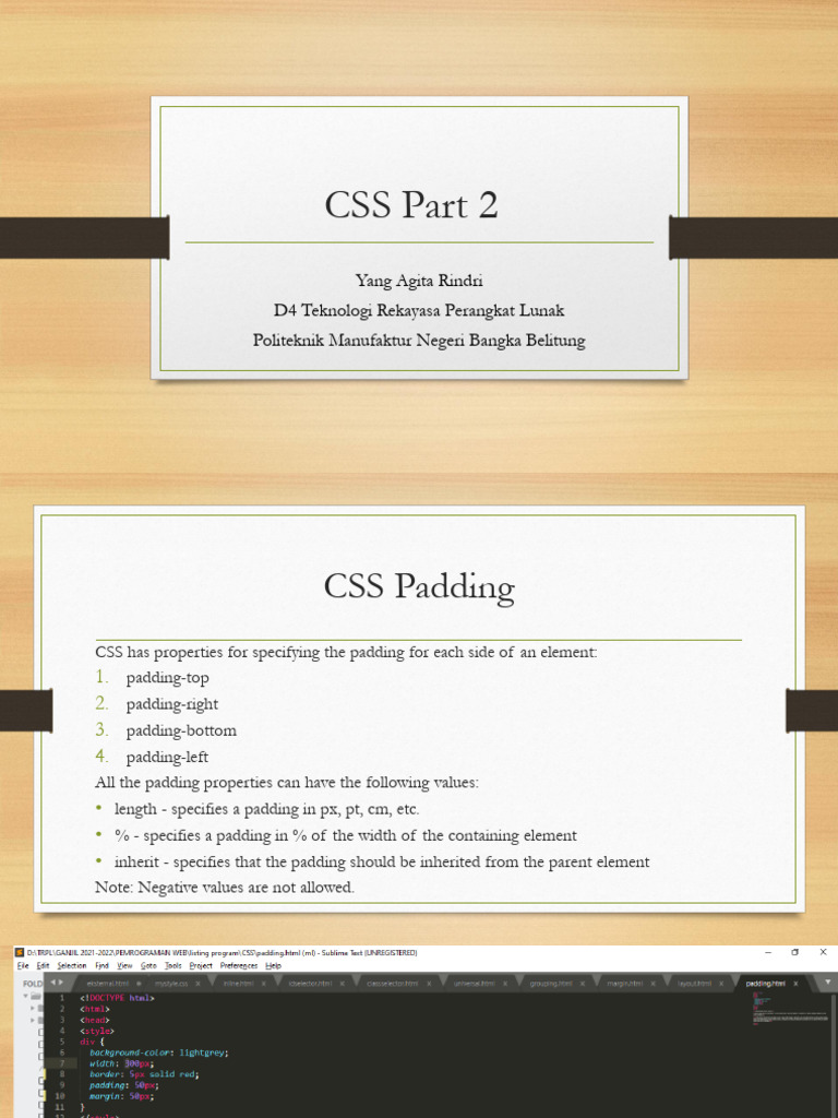 CSS Padding, Text, and Fonts Guide | PDF | Language Arts & Discipline ...