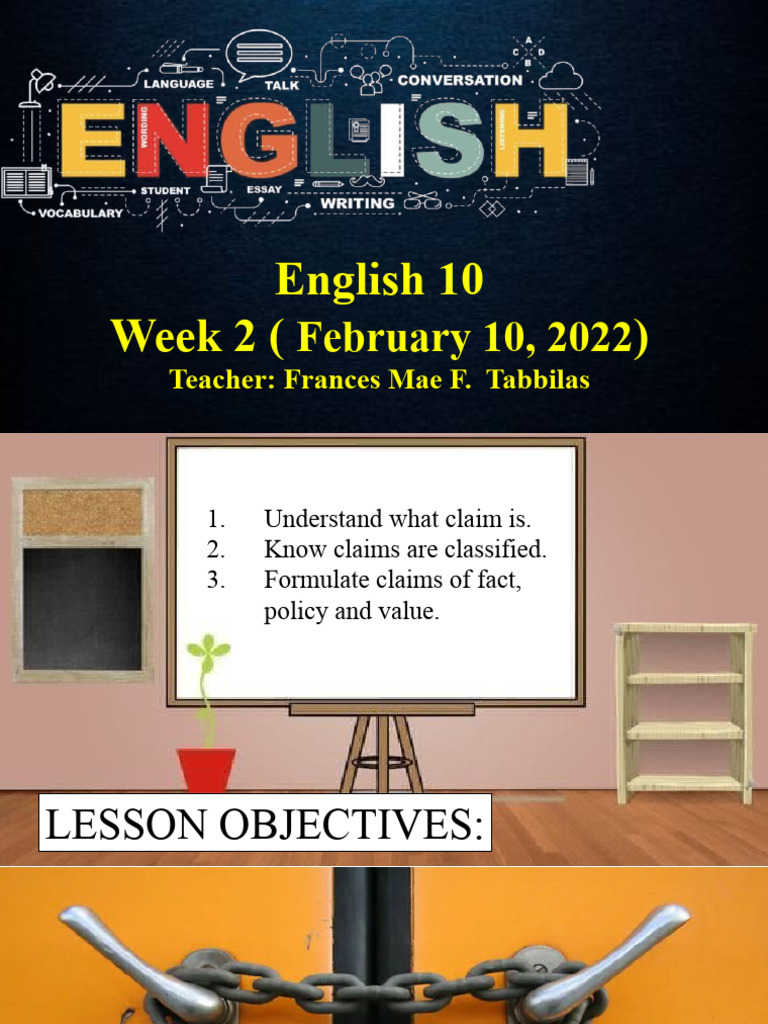 Claim of fact policy and value pdf