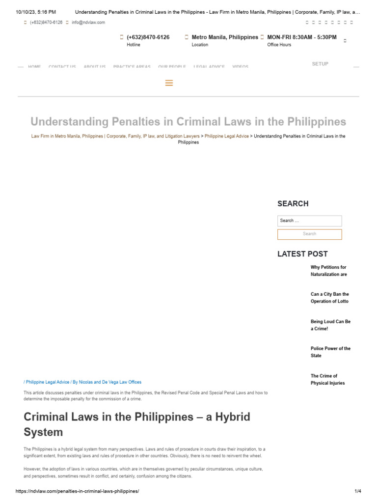 Civil Vs Administrative Penalties In The Philippines